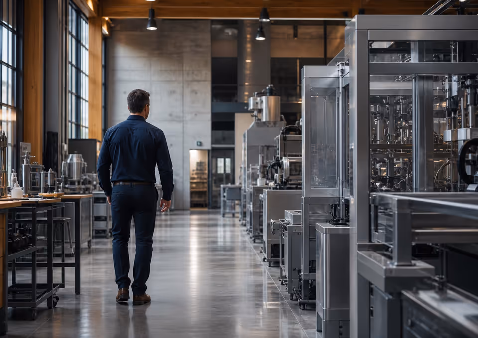 Manufacturing operations leader in a modern facility